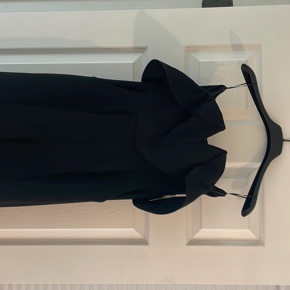 NEW Express Black Off the Shoulder Jumpsuit w/ Pockets - Picture 4 of 7